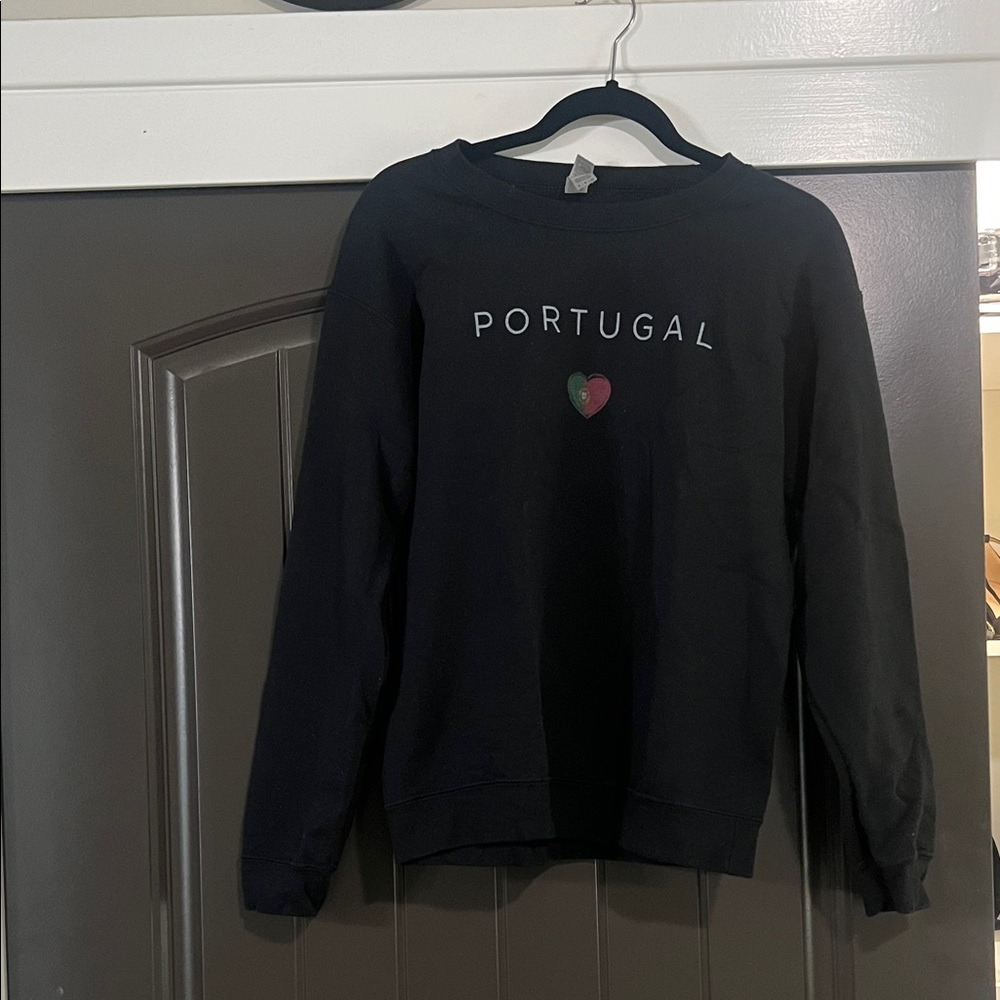Black Portugal Women's Crew Neck Sweater